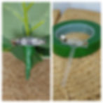Thumbnail: Mint Rose Floral Pin - Wearable on Lapel, Wrist or Handbag