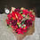Thumbnail: Red & Gold Anthurium Hand Tied Bouquet