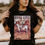 Thumbnail: Black LONG LIVE Cowgirls Graphic Print Short Sleeve T Shirt