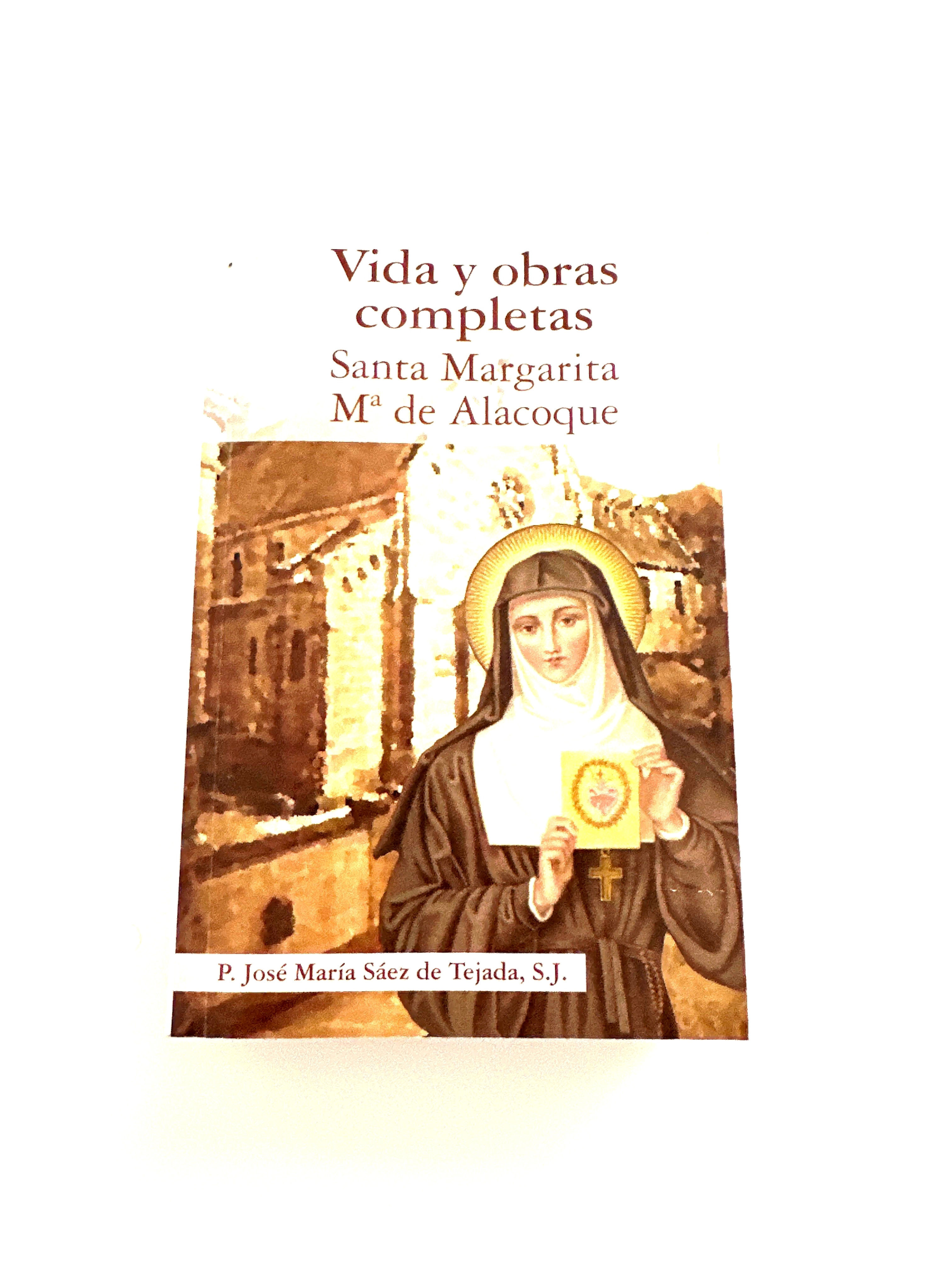 Libro: “Vida Y Obras Completas Santa Margarita  Ma de Alacoque