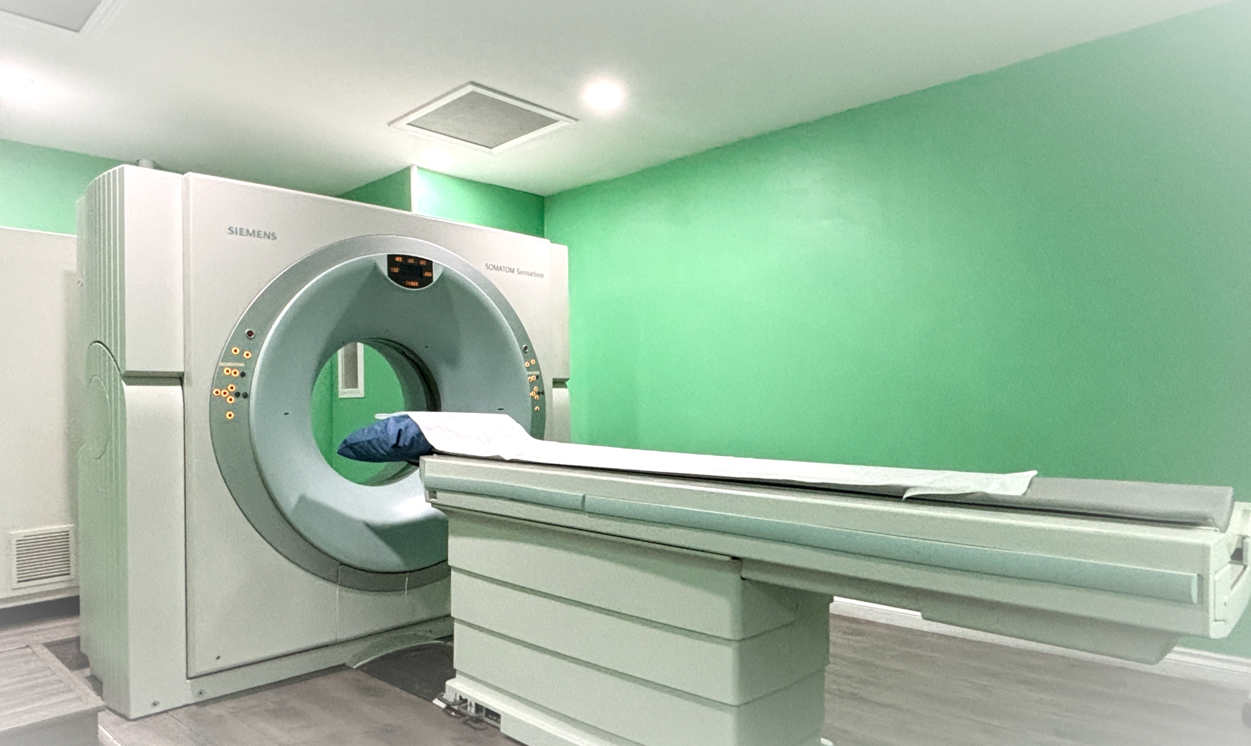 CT scanner at Excel Imaging Center