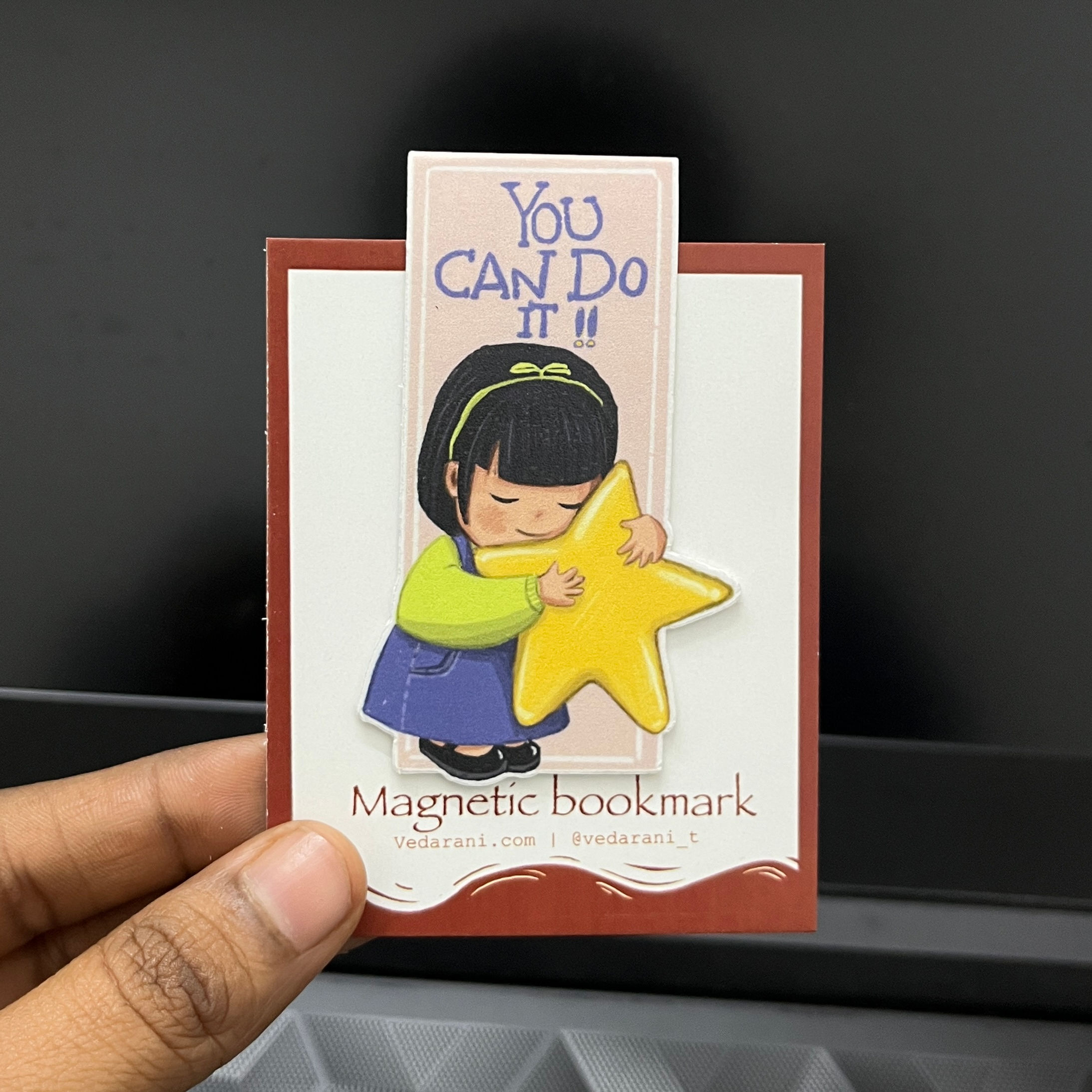 You Can Do IT - Magnetic Bookmark