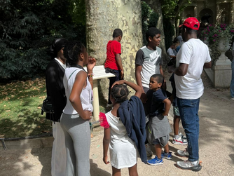 Sortie au jardin du Luxembourg 