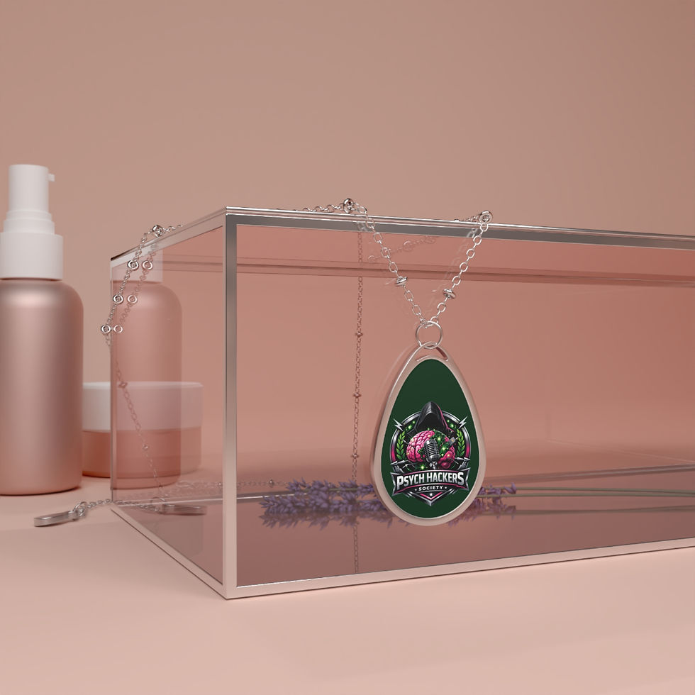 Thumbnail: Psych Hackers Society Oval Necklace