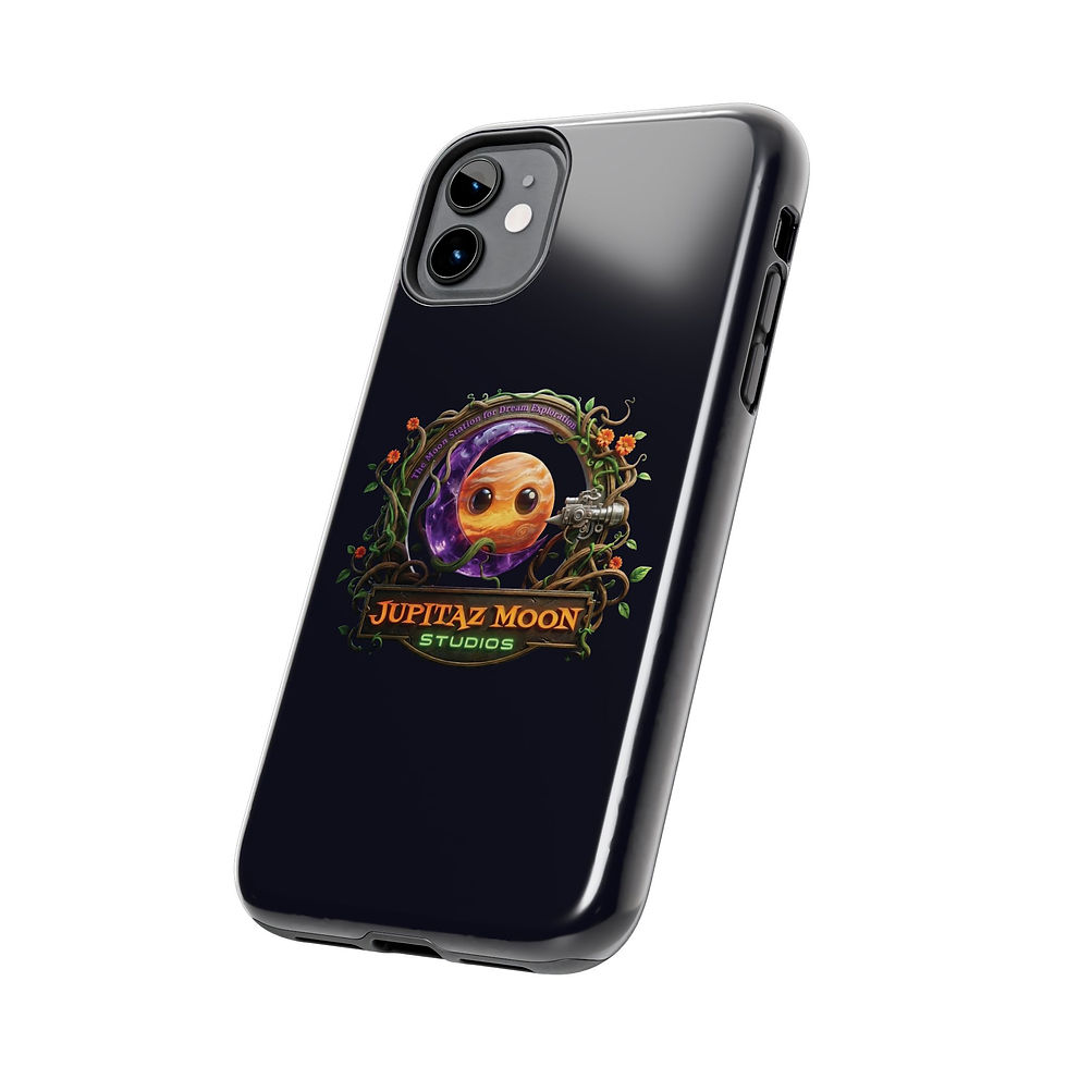 Thumbnail: Tough Phone Case: Jupitaz Moon Studios Cute Planet Illustration