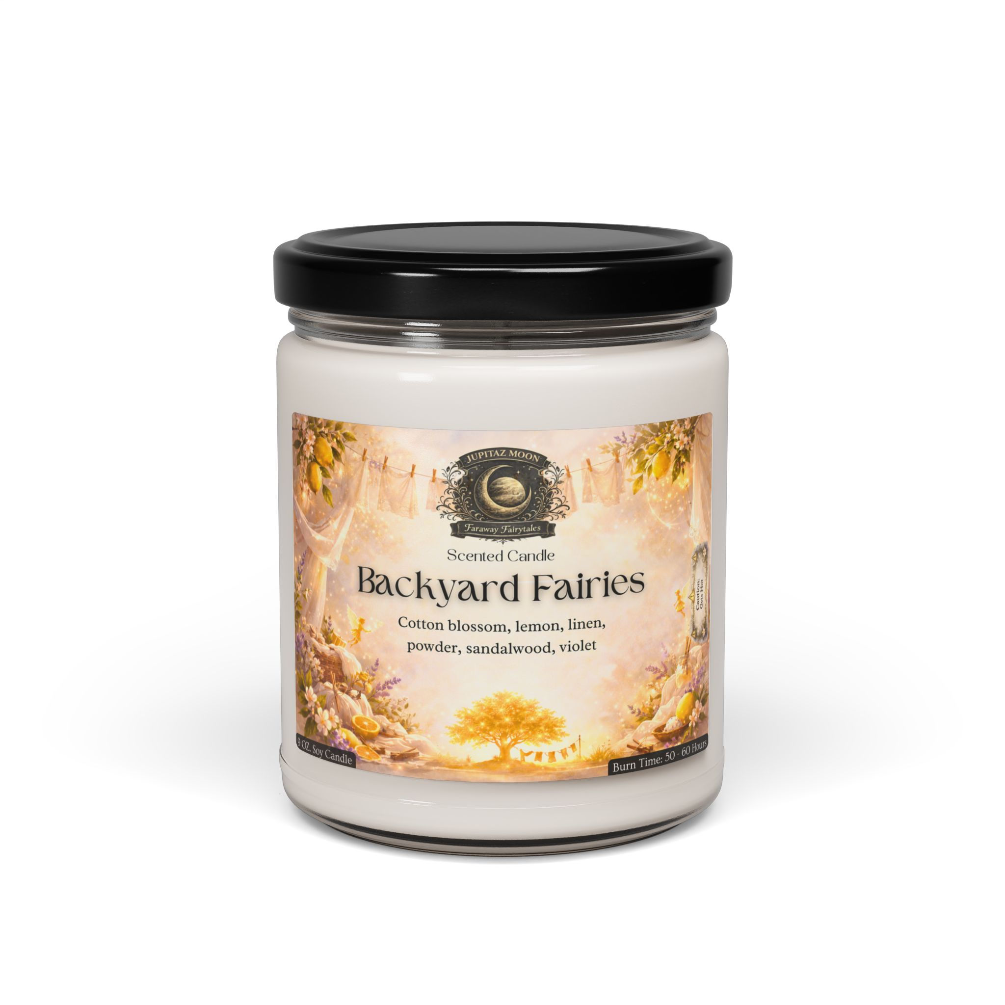 Backyard Fairies: 9oz Scented Soy Candle