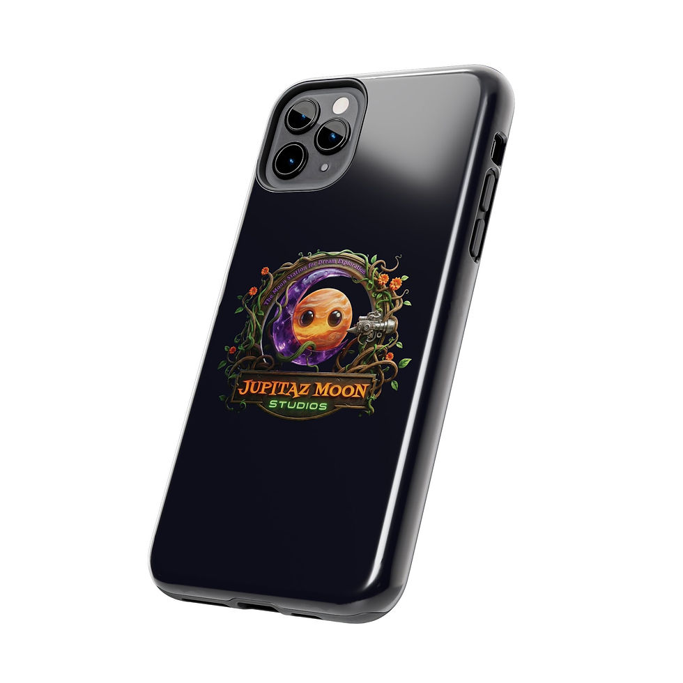 Thumbnail: Tough Phone Case: Jupitaz Moon Studios Cute Planet Illustration
