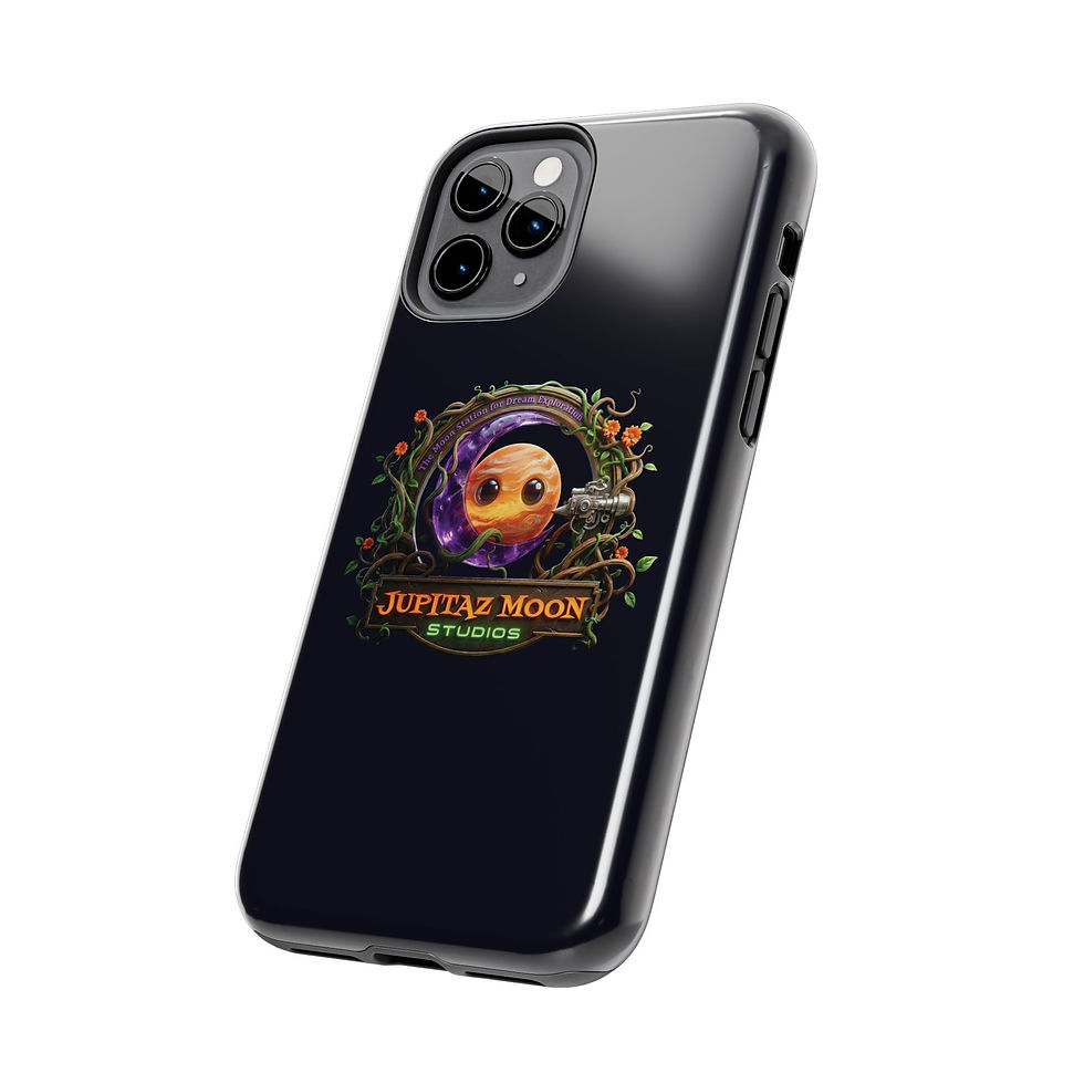Thumbnail: Tough Phone Case: Jupitaz Moon Studios Cute Planet Illustration