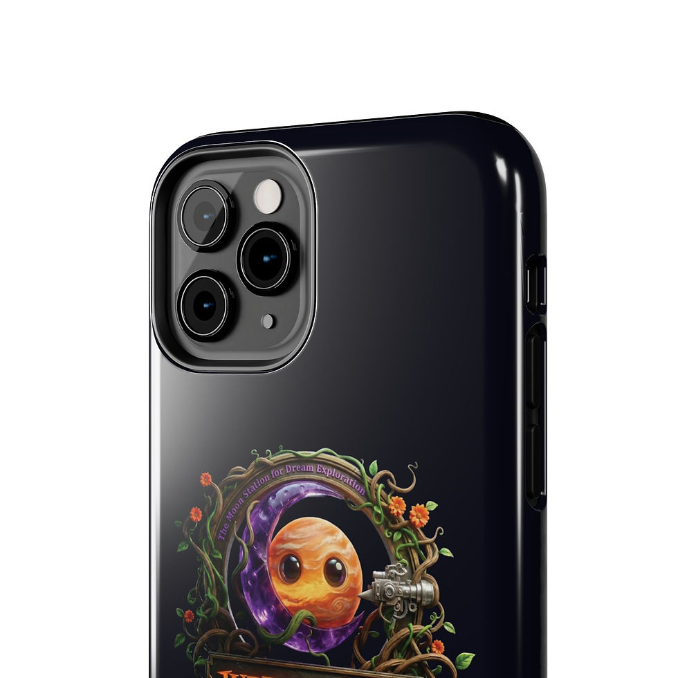Thumbnail: Tough Phone Case: Jupitaz Moon Studios Cute Planet Illustration