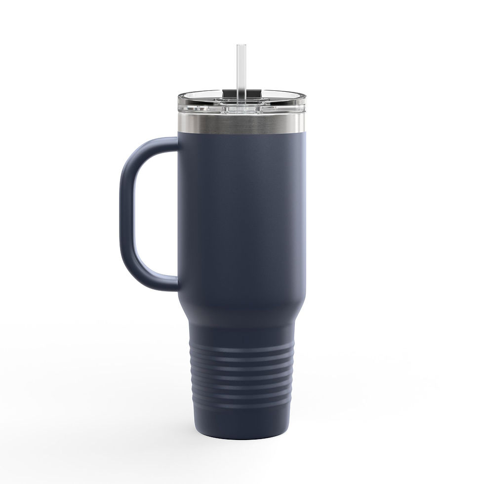 Thumbnail: Jupitaz Moon: 40oz Insulated Travel Mug Moon Design