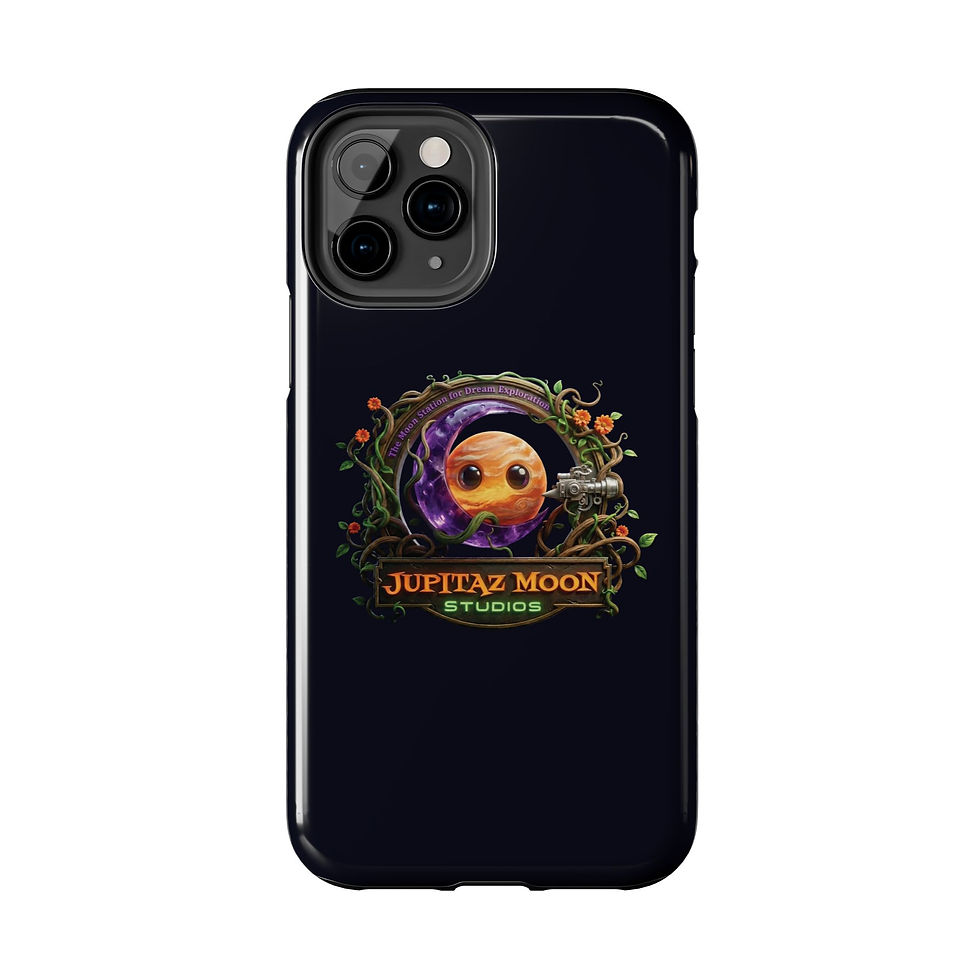 Thumbnail: Tough Phone Case: Jupitaz Moon Studios Cute Planet Illustration