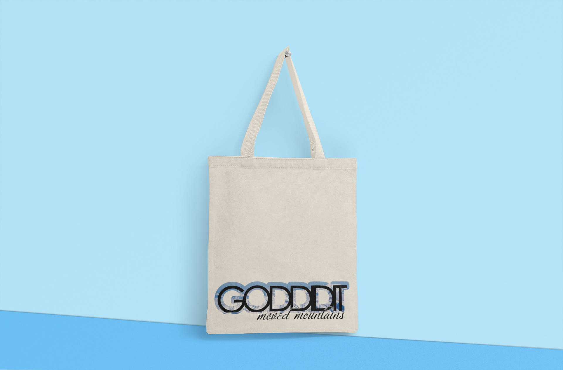 GODDIDIT - "Moved Mountains" - Tote Bag