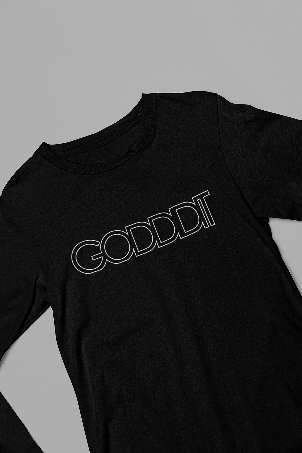 Thumbnail: GODDIDIT - "Steadfast" - Kids Unisex Long Sleeve T-shirt