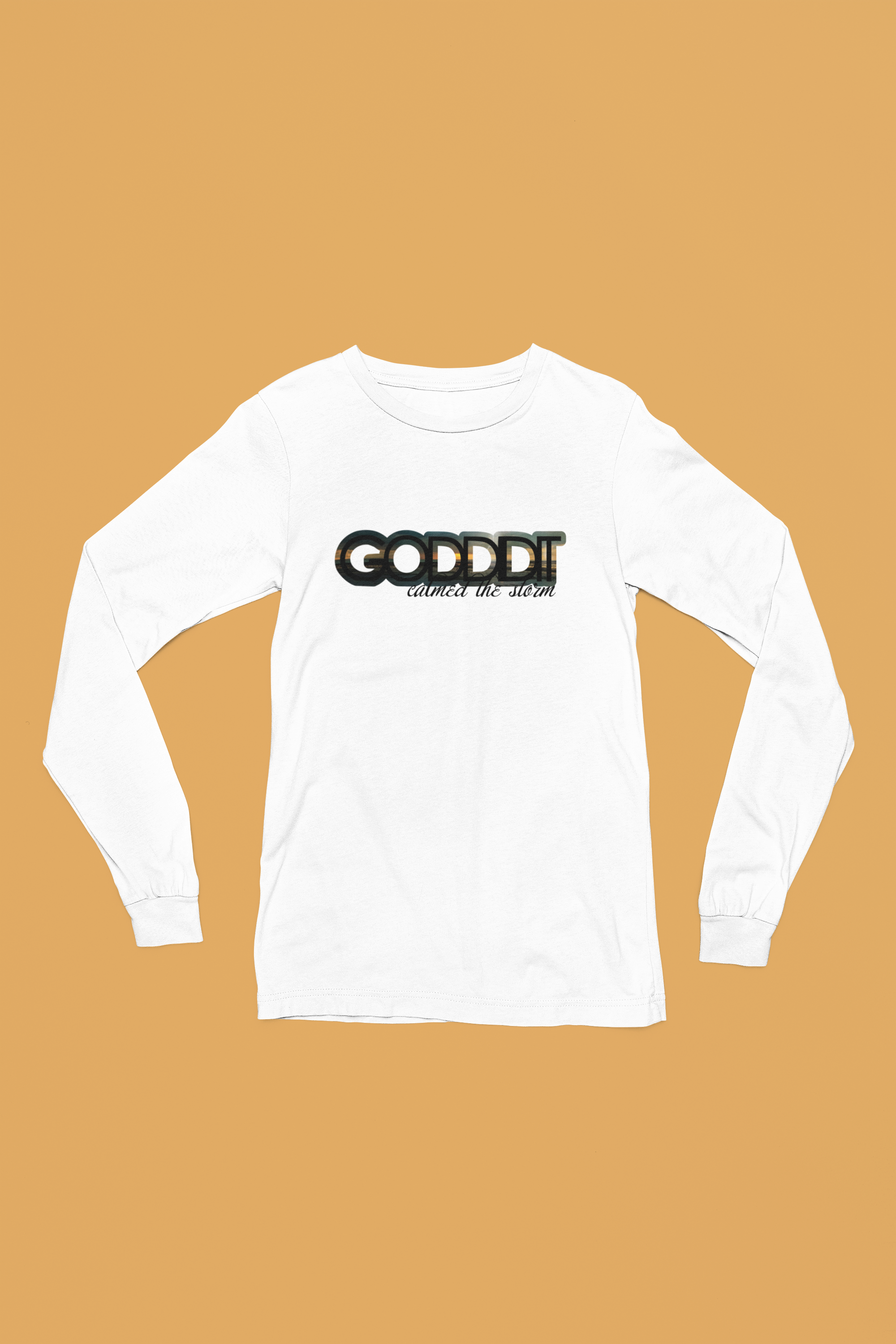 GODDIDIT - "Calmed the Storm" - Adult Unisex Softstyle Long Sleeve T-shir