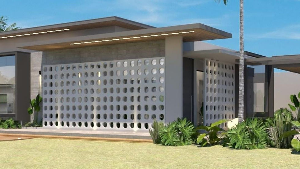 cobogó de concreto para área externa especificação arquitetônica fachada