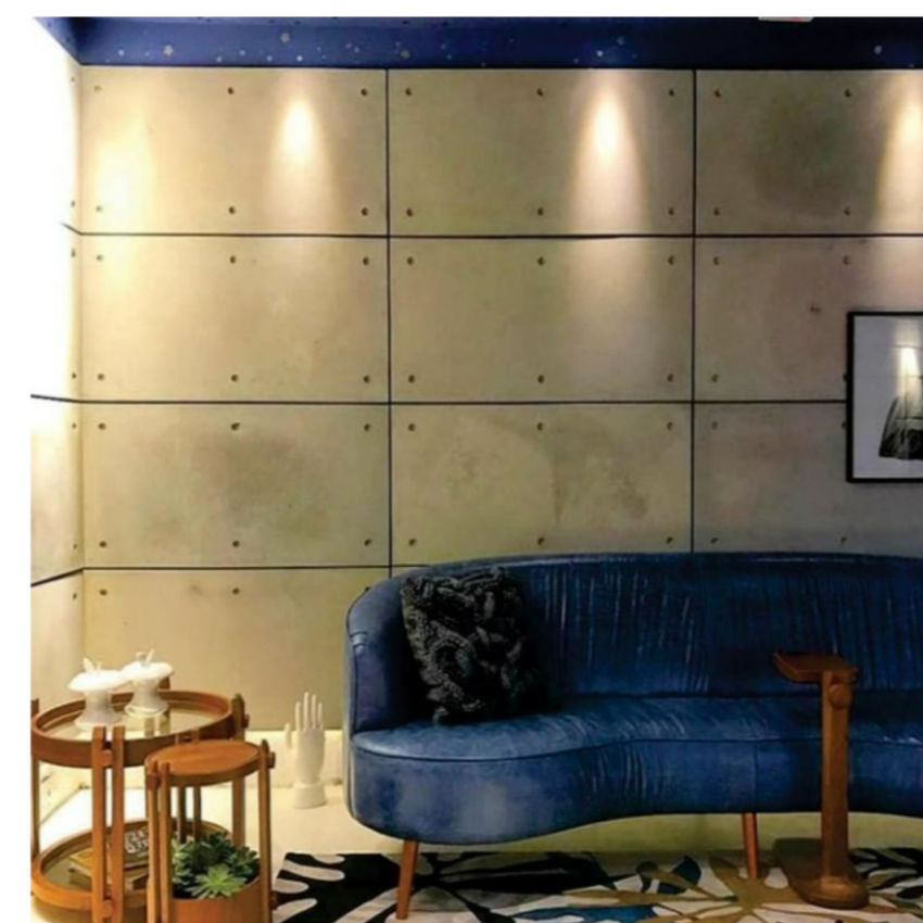 Revestimento de parede em concreto para arquitetura em Belo Horizonte