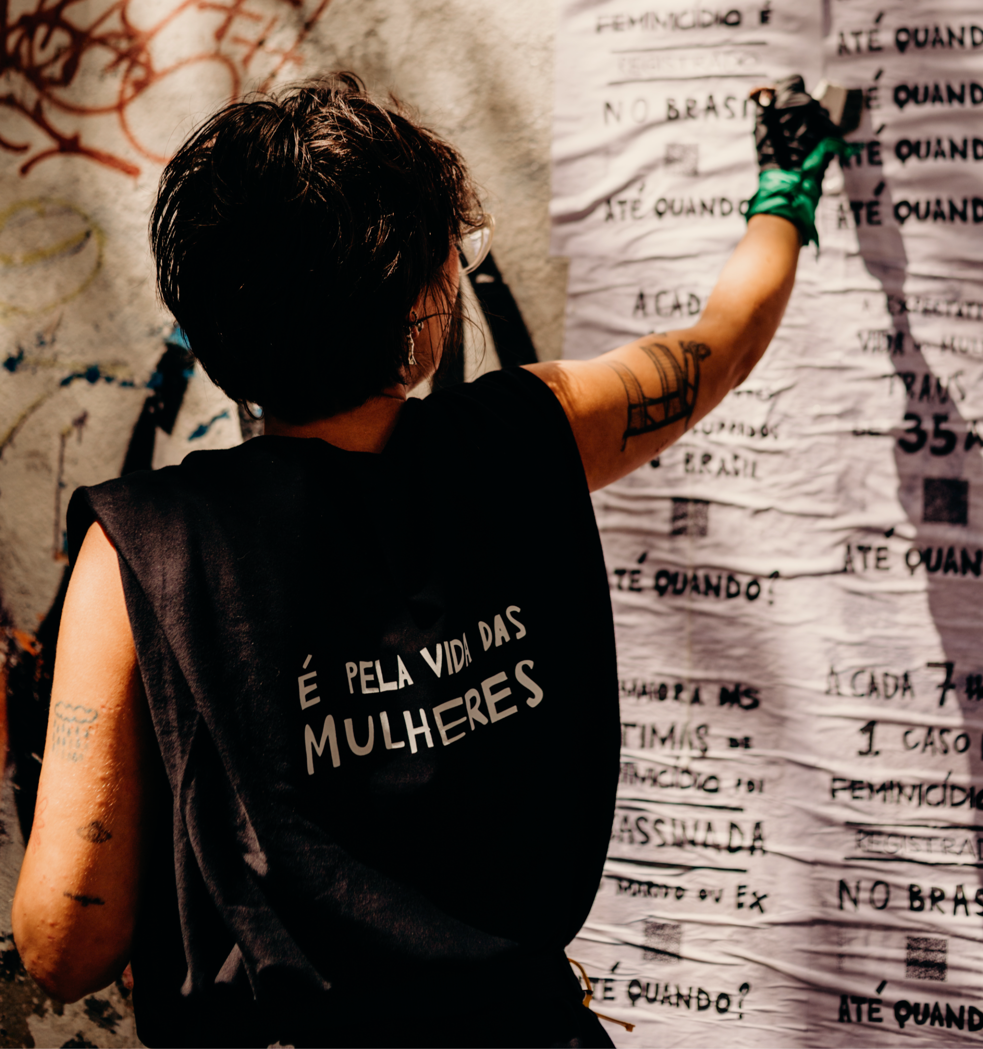 vestido É PELA VIDA DAS MULHERES 