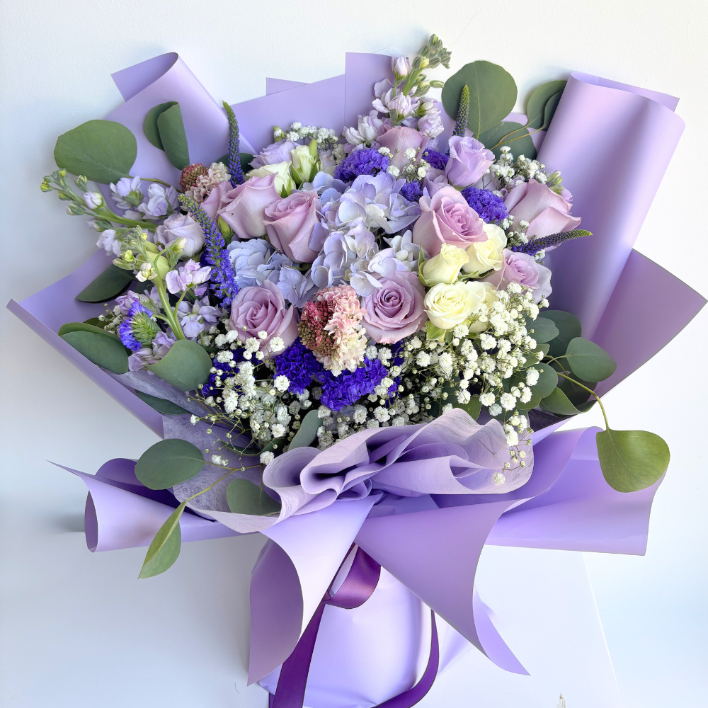 Amethyst Poem Mixed  Bouquet