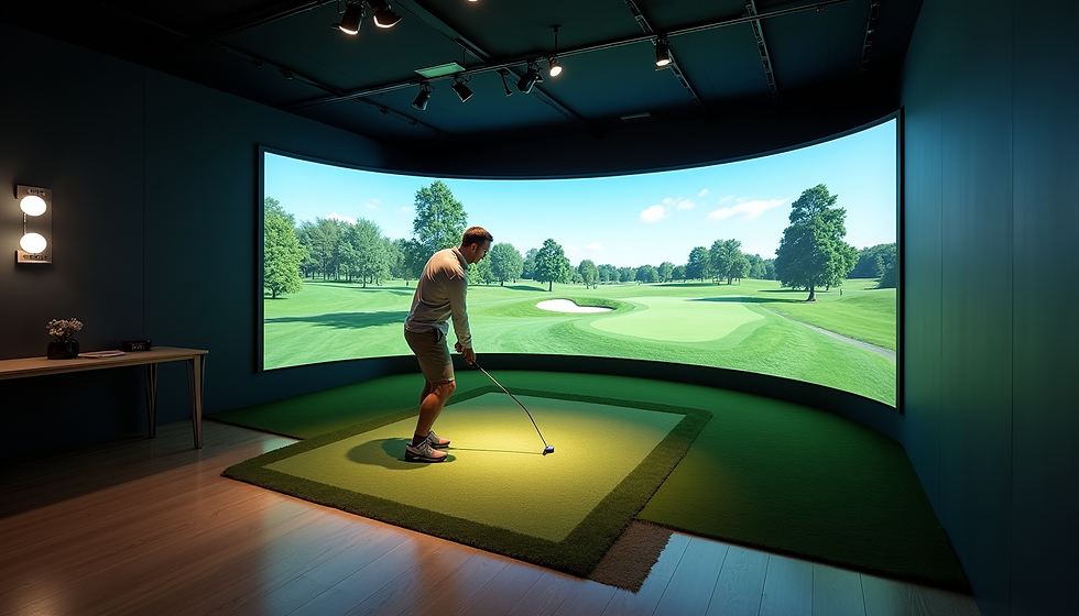Experience Elite Golf Training in a Virtual Environment