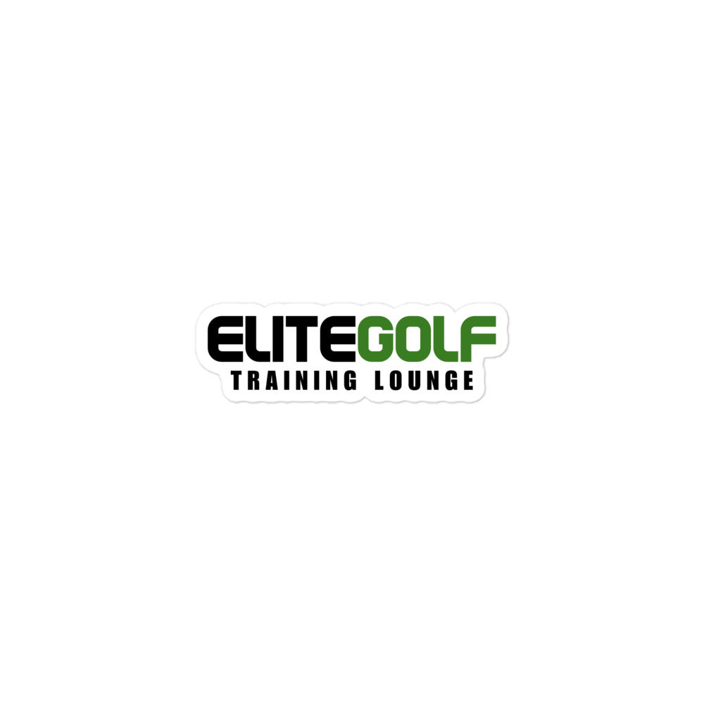 Elite Golf Logo Sticker