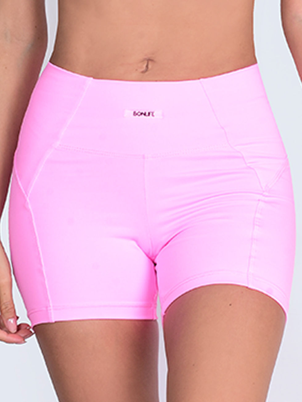 Thumbnail: SET FULGOR SHORT ROSA Y BLANCO