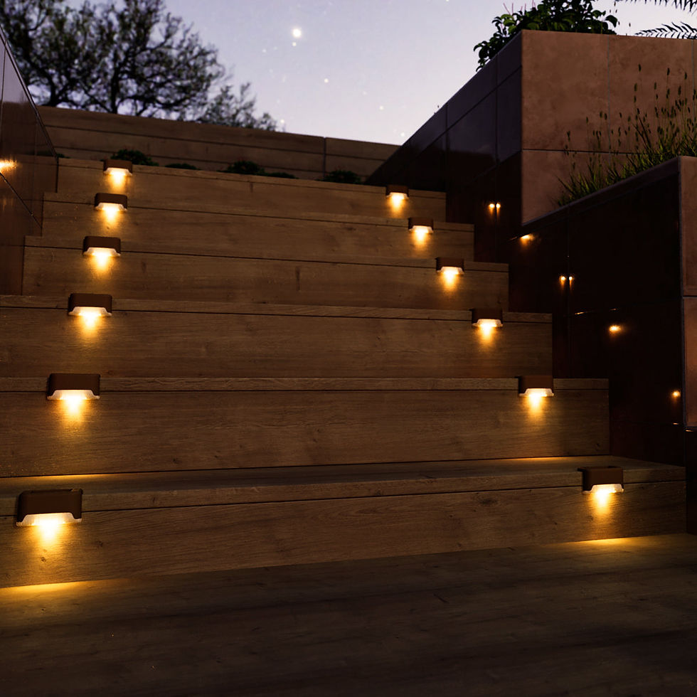Thumbnail: Gigalumi Horizontal Solar Deck Lights Set (12&16 Pack)