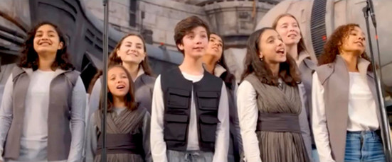 MUSYCA Singers perform in Disneyland