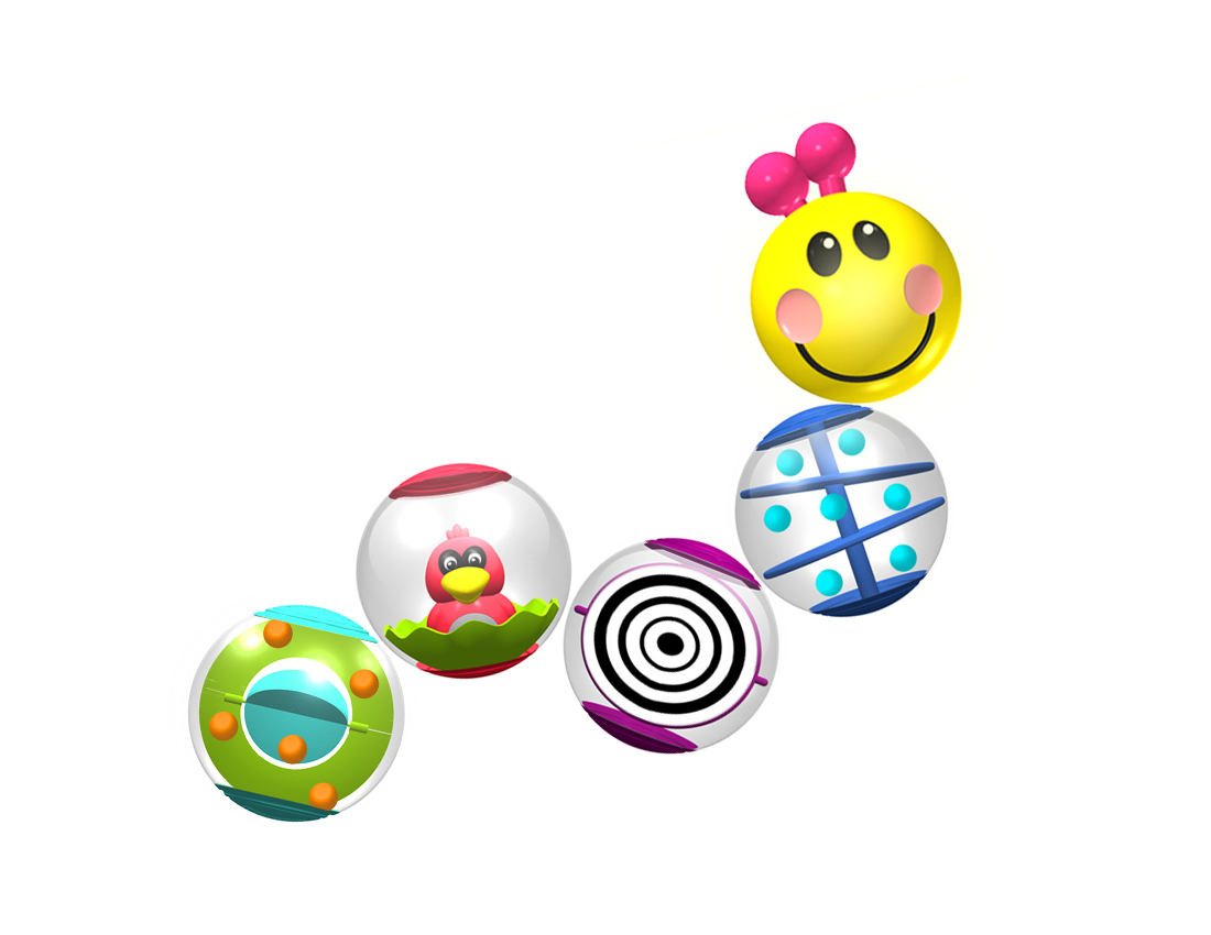 roller pillar activity balls