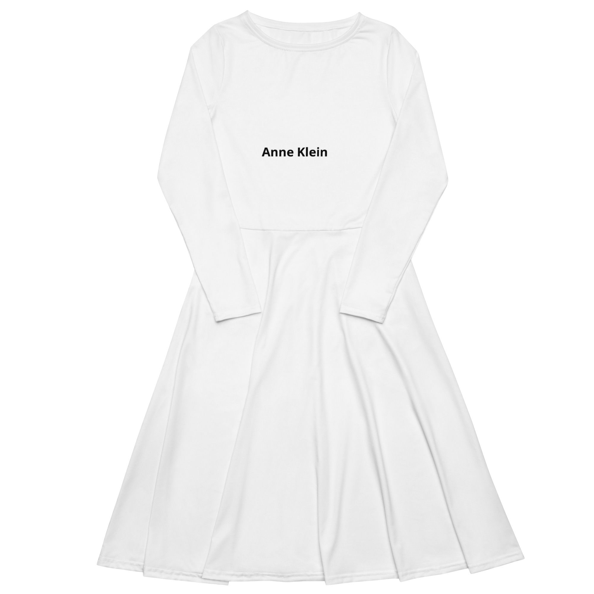 Anne Klein long sleeve midi dress