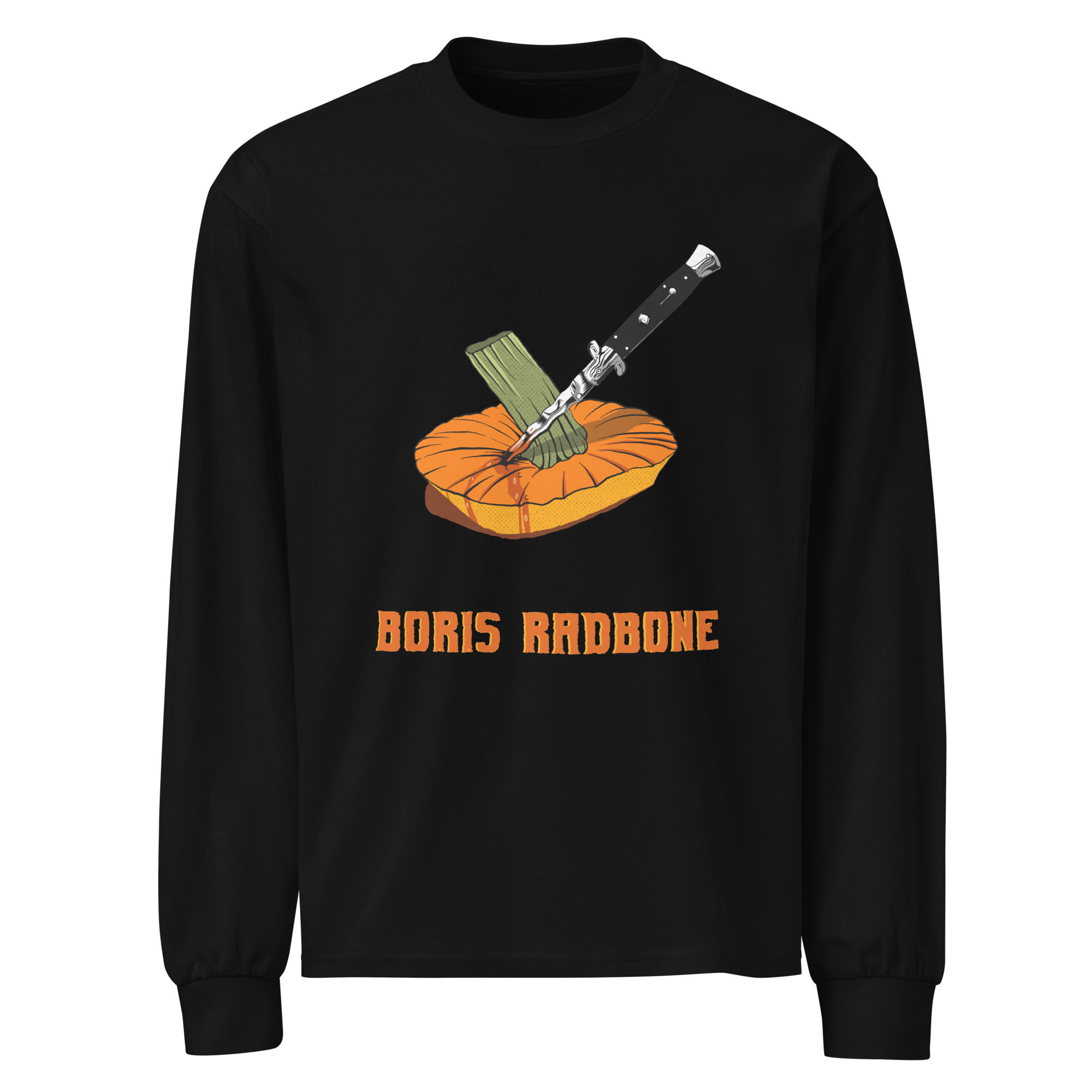 Radbone ’Switchblade Pumpkin Carver’ heavyweight long sleeve shirt