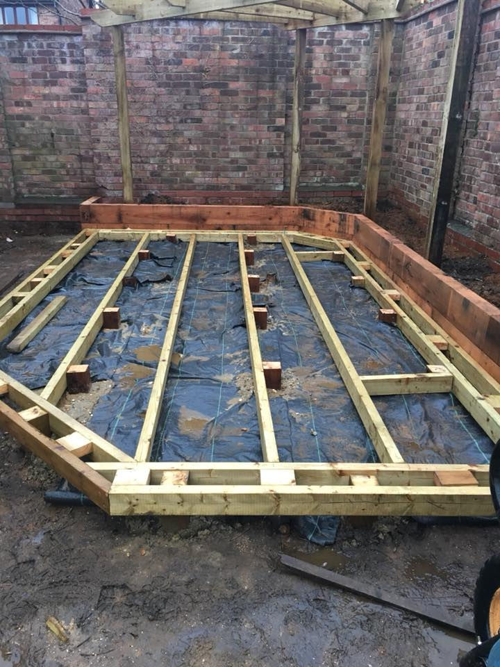 Deck frame