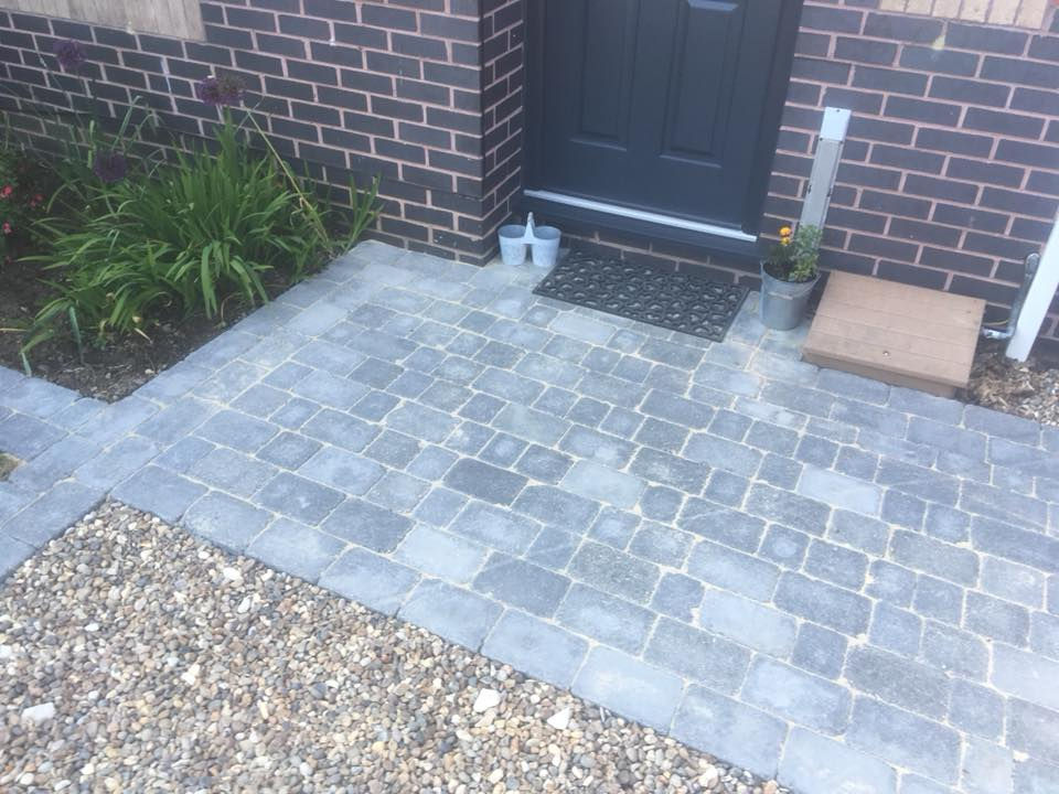 Blocked Area in front of door