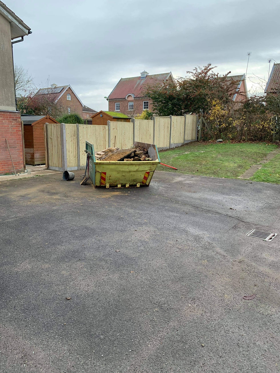 Close Board Panel Fencing