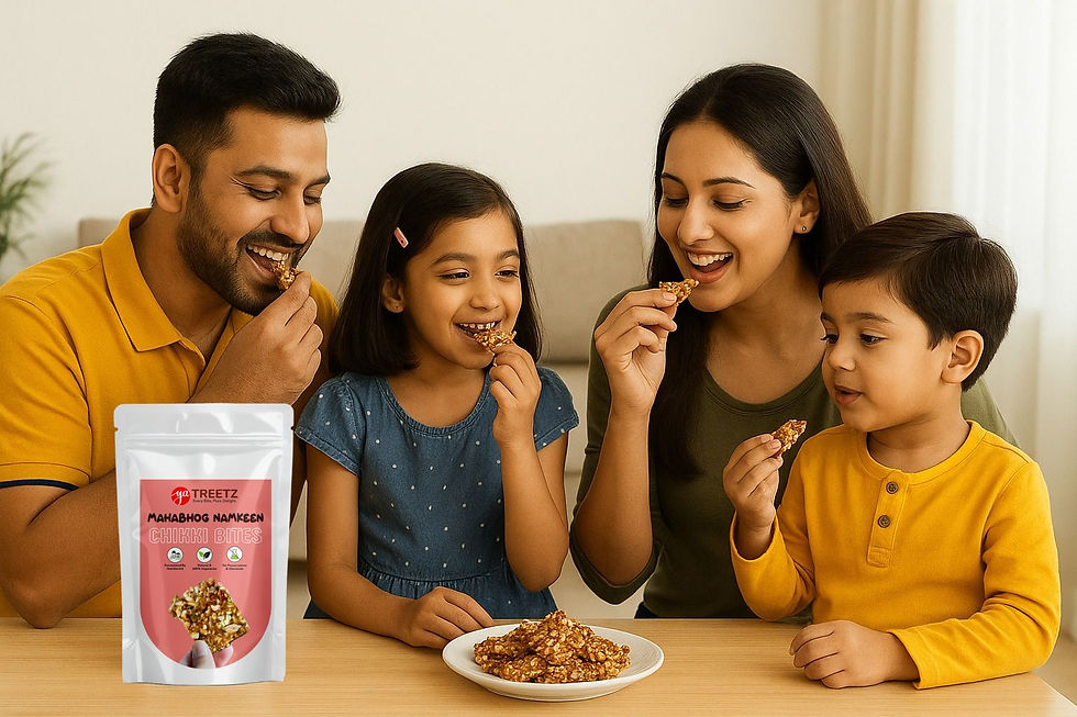 yaTREETZ mahabhog namkeen chikki