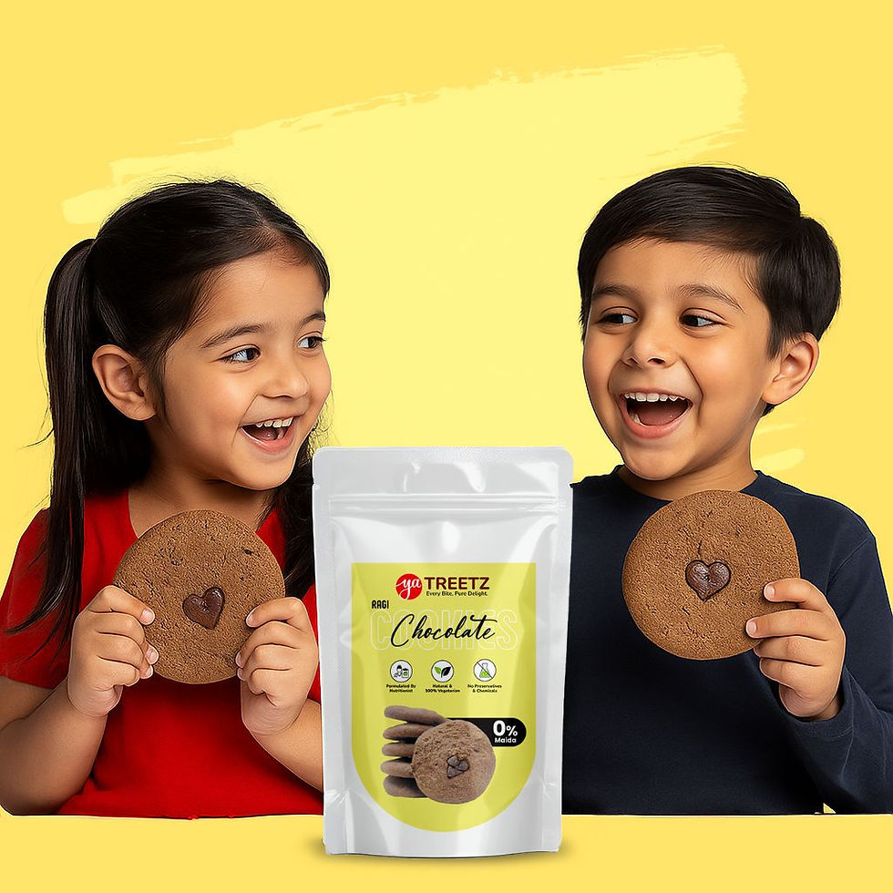 Ragi Chocolate Cookies