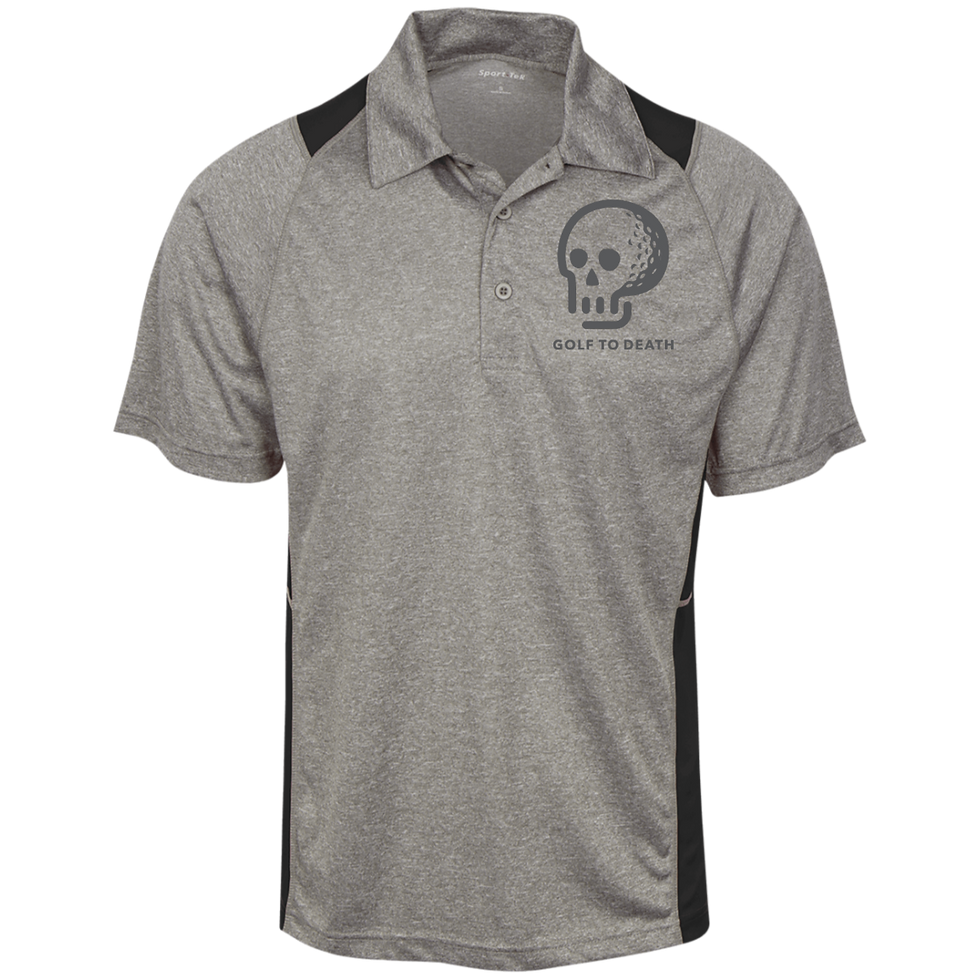 Thumbnail: GTD Heather Moisture Wicking Polo