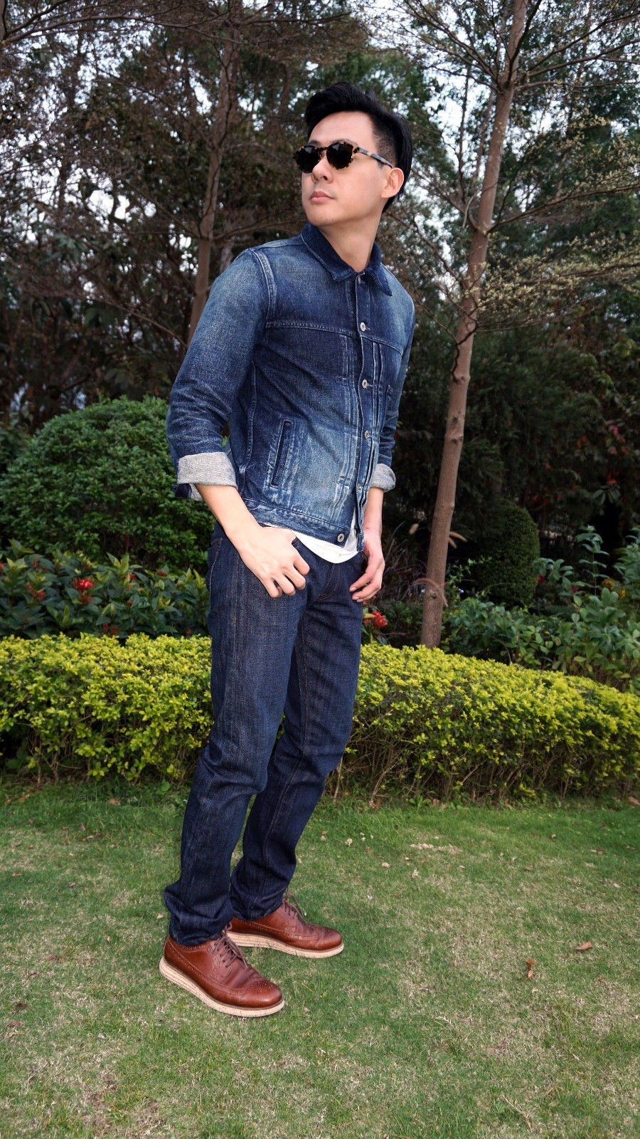 Thumbnail: Selvage Dark Blue Jeans