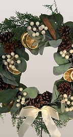 Luxury Faux Christmas Wreath