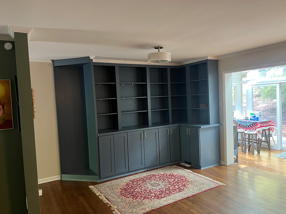 Custom Cabinet & Bookshelf 2025