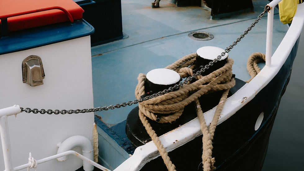 Sistemas de fundo e ancoragem na manutenção preventiva de barcos