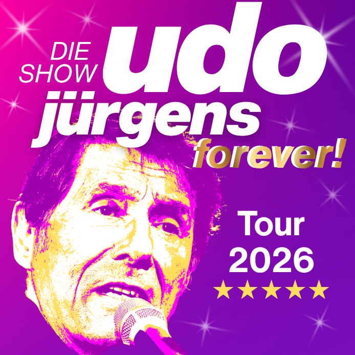 Udo Jürgens forever! Die Show – Mit Peter C. Frank am legendären Glasfügel & seinem Live-Orchester