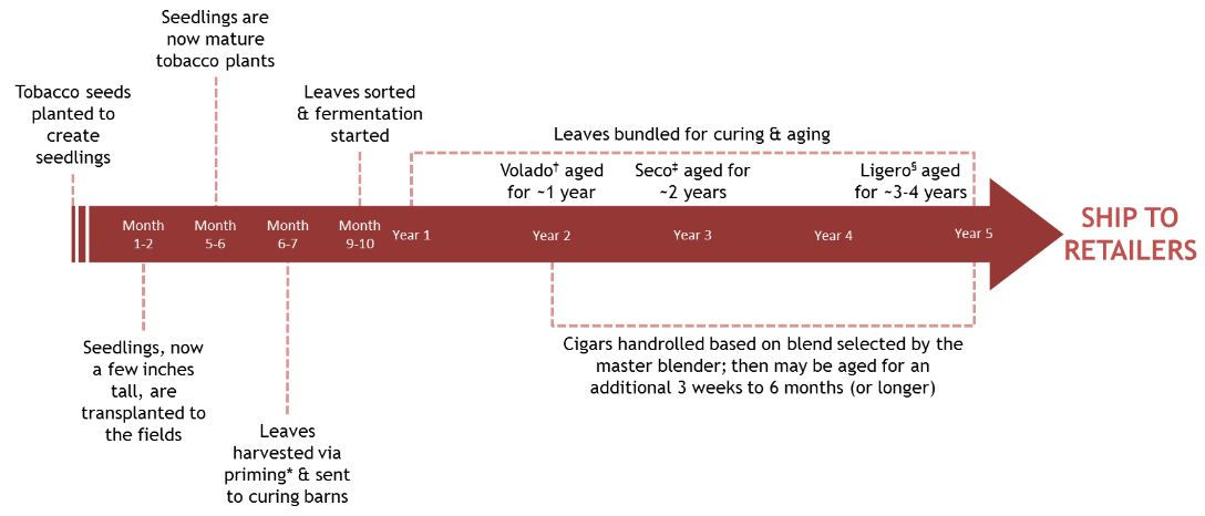 From Seed to Smoke: A Timeline of the Journey
