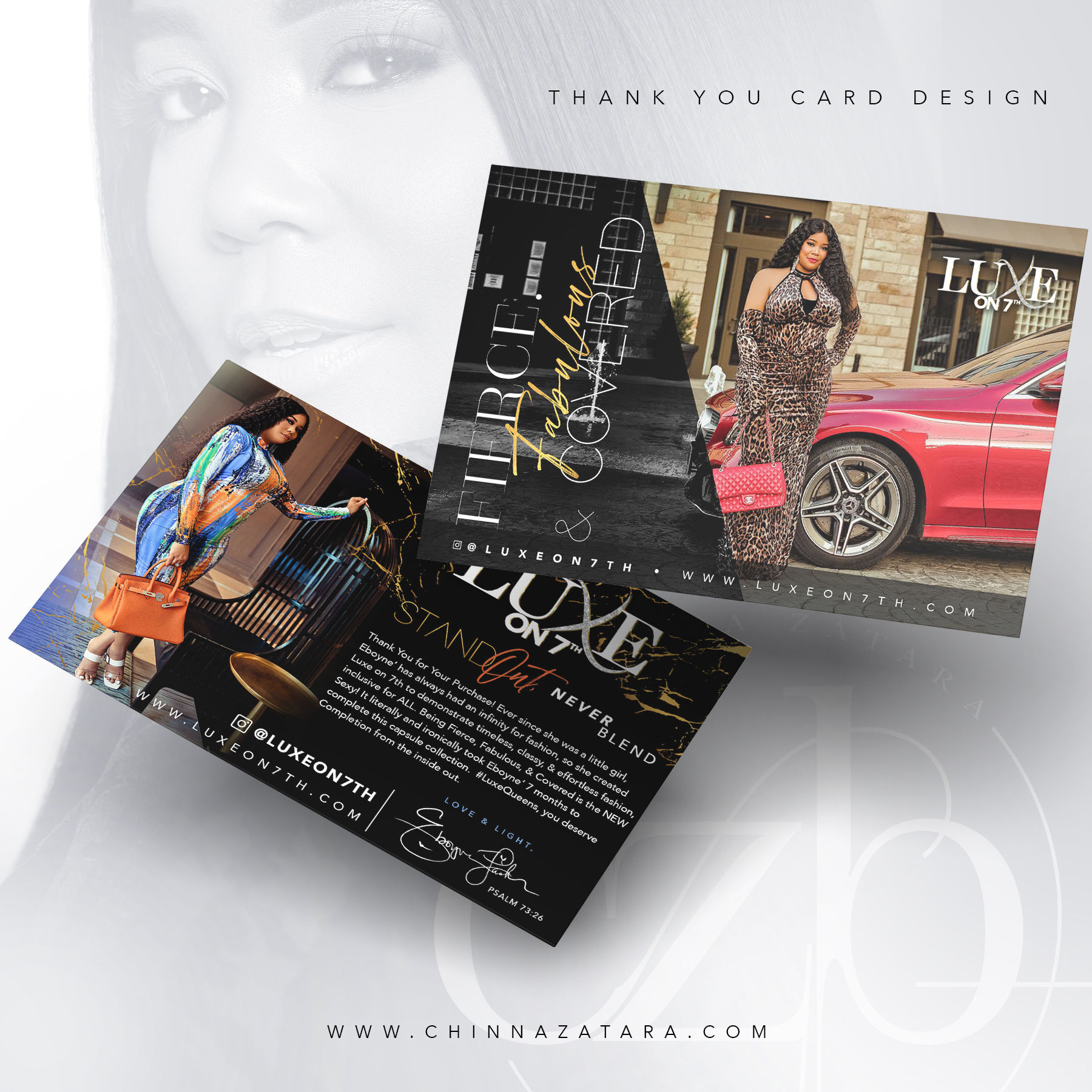 THANK YOU CARD DESIGN