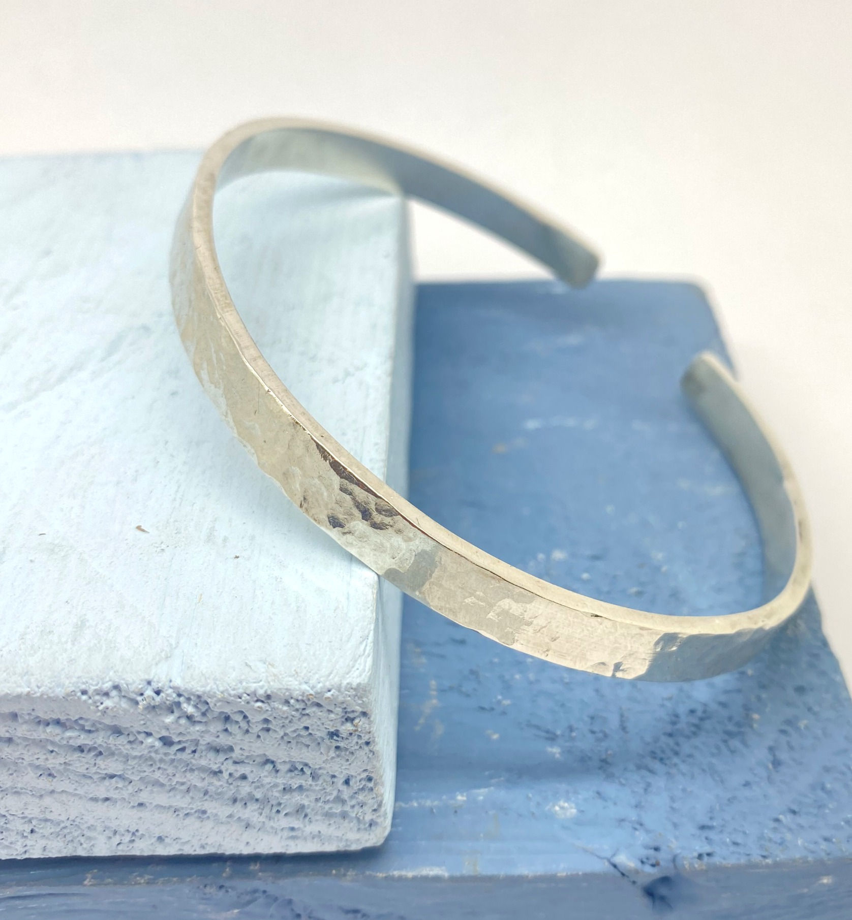 Hammered Cuff Bangle