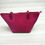 Thumbnail: Pink tote bag with straps, sitting on a light wooden background.