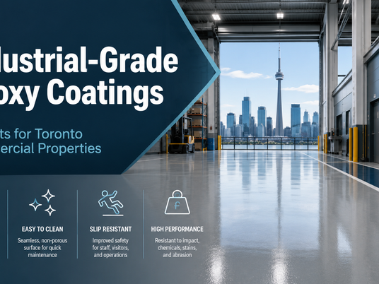 How Toronto Commercial Properties Benefit from Industrial Grade Epoxy Coatings