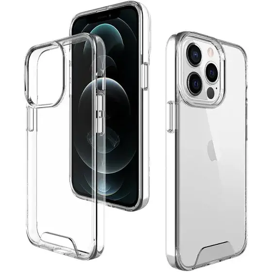 Clear Case Space Collection Ultra Shockproof Transparent Gel Case