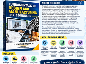 FUNDAMENTALS OF DESIGN AND MANUFACTURING FOR BEGINNERS
