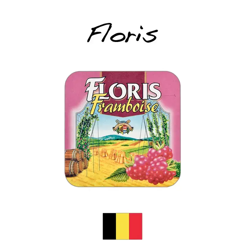 Floris Framboise Beer Belgium Beermats / Coasters / Beer Mats
