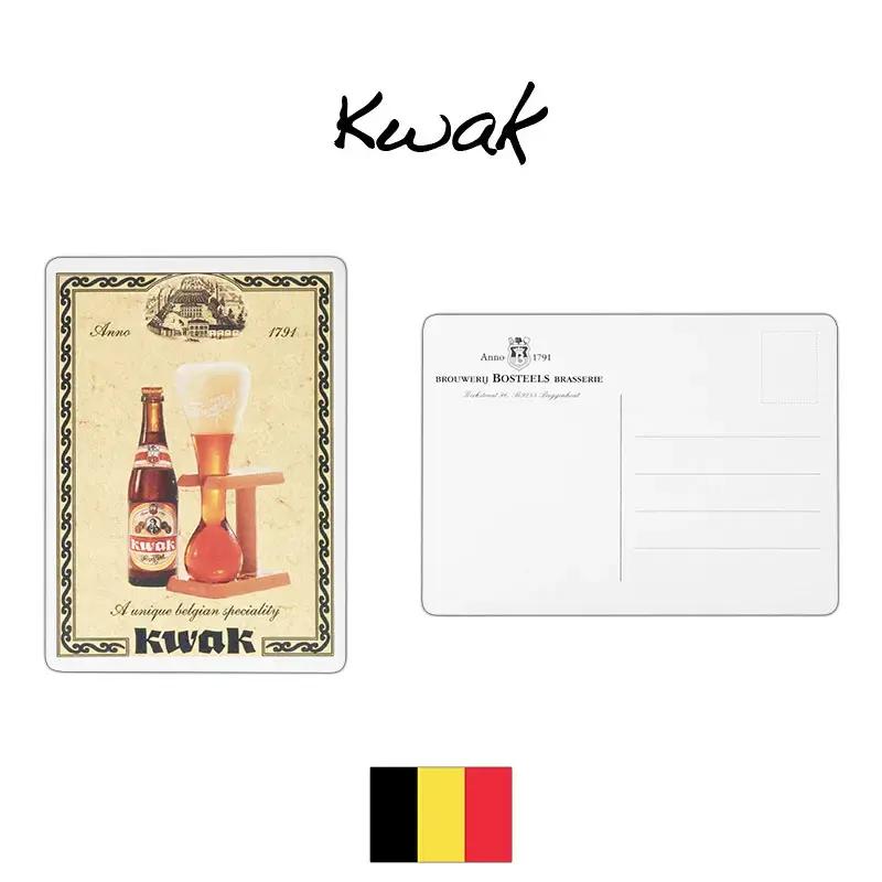 Kwak Anno 1791 Belgian Beer Postcards Beermats / Coasters / Beer Mats